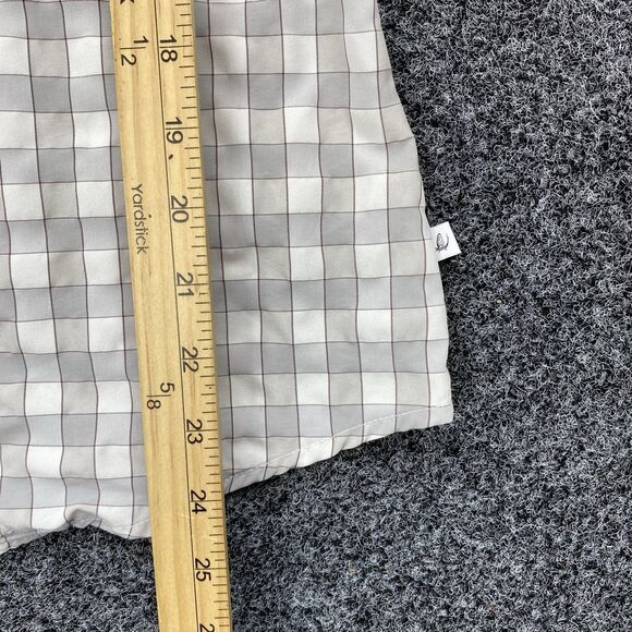 Orvis Teal Shirt Button Checkered Roll-Tab Sleeves #2TK9 Shirt Size Large - Picture 3 of 8